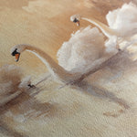 Animals 095 Canvas Art 18" x 24" / 45 x 60 cm / Black