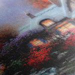 Landscape 095 Canvas Art 18" x 24" / 45 x 60 cm / Black