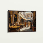 Orientalist 095 Canvas Art 18" x 24" / 45 x 60 cm / Black