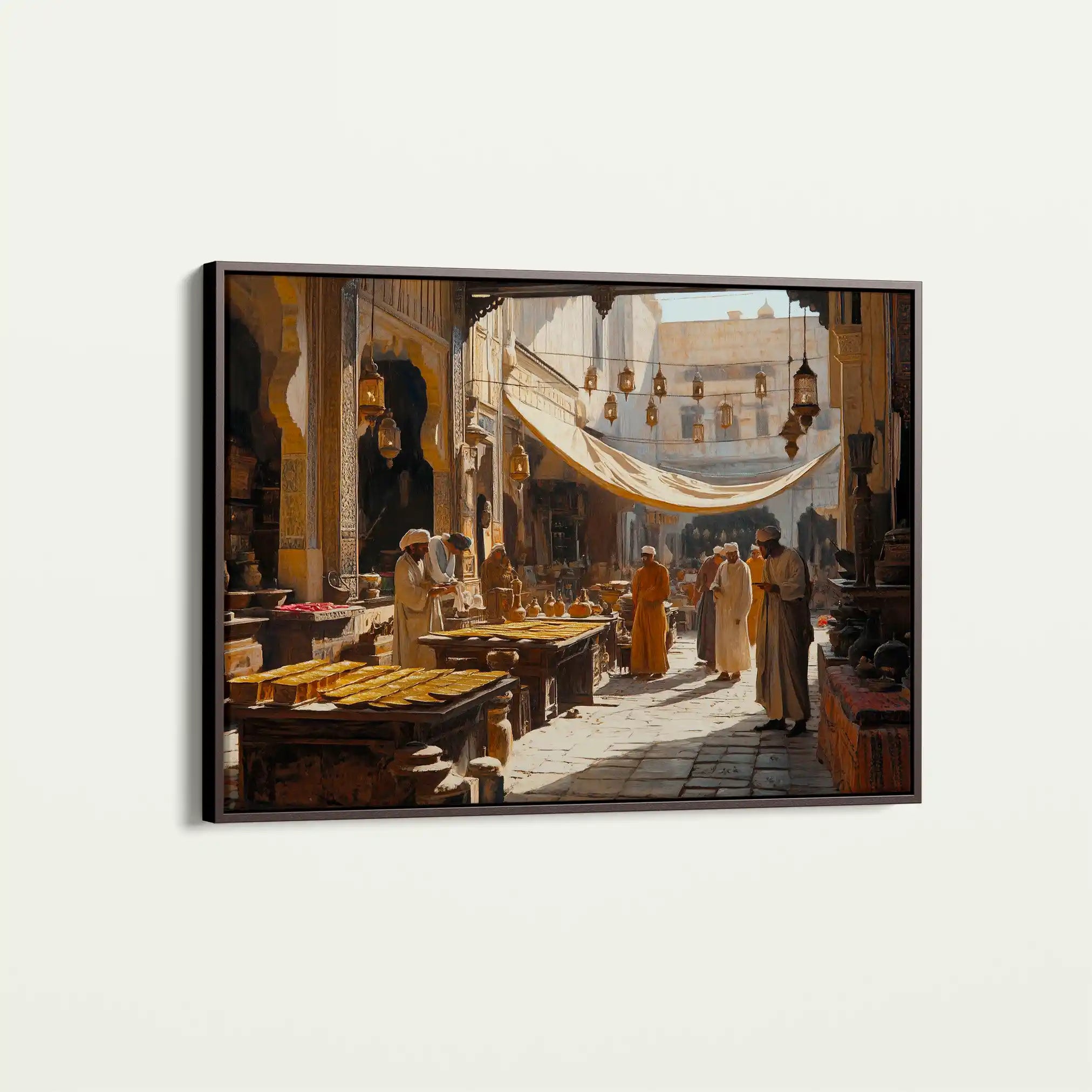 Orientalist 095 Canvas Art 60 x 40 cm / Black