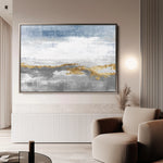 Abstract 096 Canvas Art 18" x 24" / 45 x 60 cm / Black