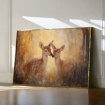 Animals 096 Canvas Art 18" x 24" / 45 x 60 cm / Black