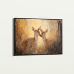 Animals 096 Canvas Art 18" x 24" / 45 x 60 cm / Black