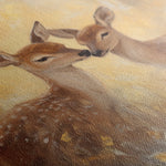 Animals 096 Canvas Art 18" x 24" / 45 x 60 cm / Black