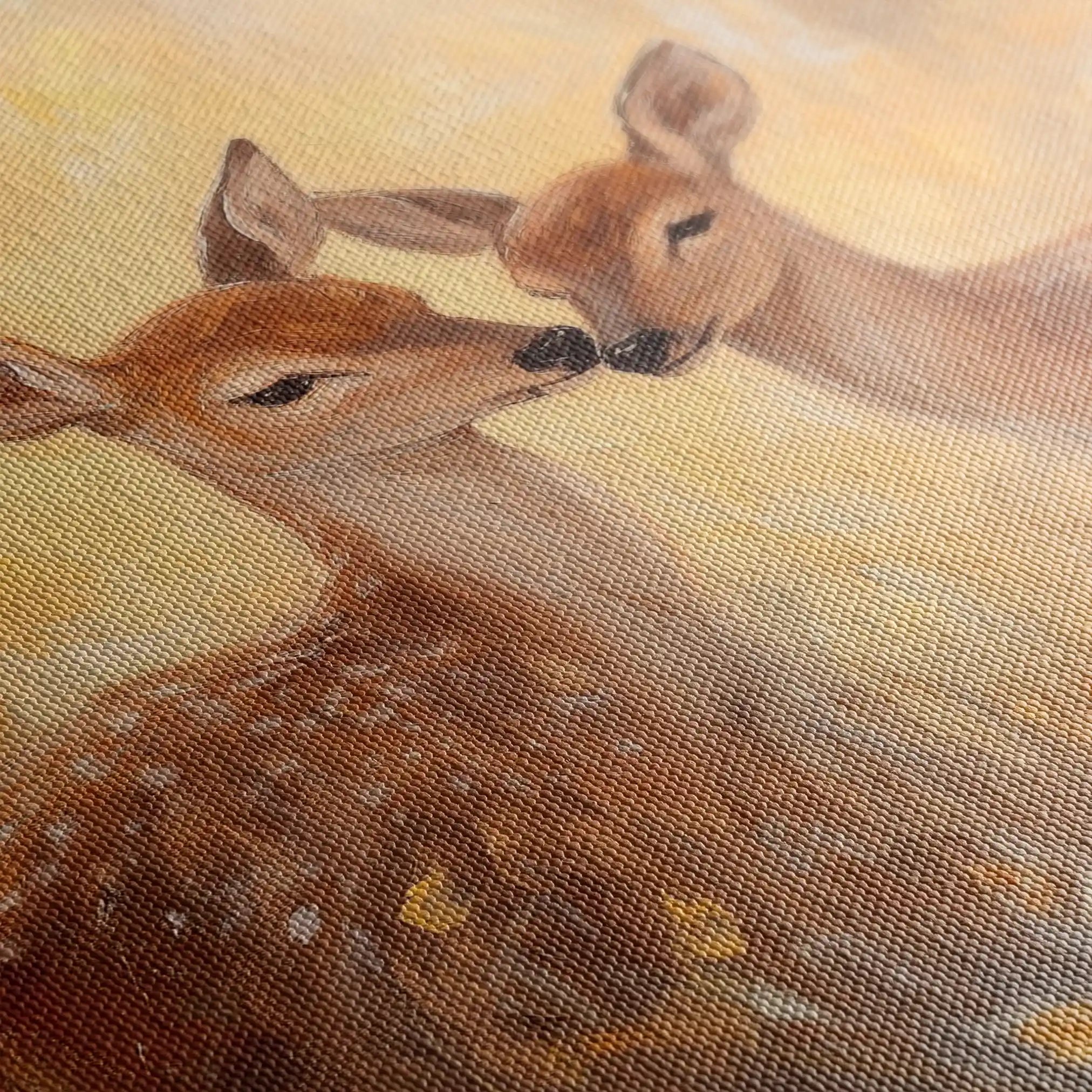 Animals 096 Canvas Art 60 x 40 cm / Black