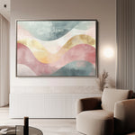 Boho 096 Canvas Art 18" x 24" / 45 x 60 cm / Black