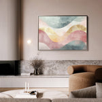 Boho 096 Canvas Art 18" x 24" / 45 x 60 cm / Black