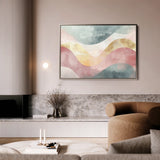 Boho 096 Canvas Art 18" x 24" / 45 x 60 cm / Black