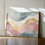 Boho 096 Canvas Art 60 x 40 cm / Black