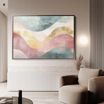 Boho 096 Canvas Art 60 x 40 cm / Black
