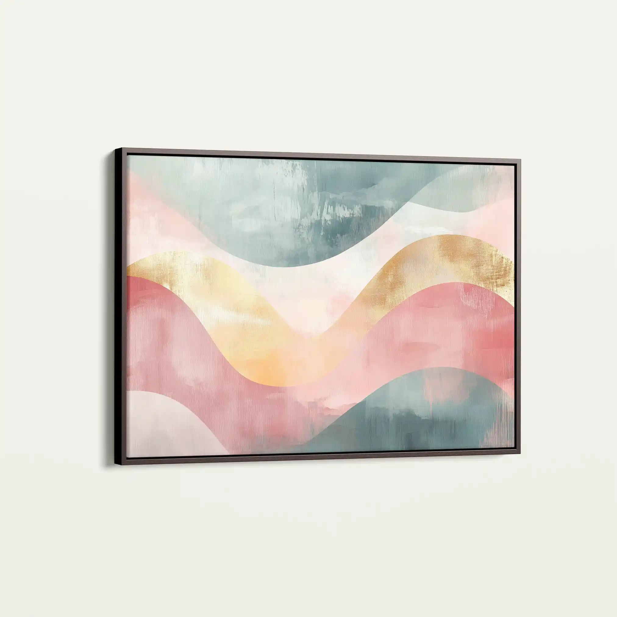 Boho 096 Canvas Art 60 x 40 cm / Black