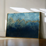 Abstract 097 Canvas Art 18" x 24" / 45 x 60 cm / Black