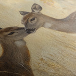Animals 097 Canvas Art 18" x 24" / 45 x 60 cm / Black