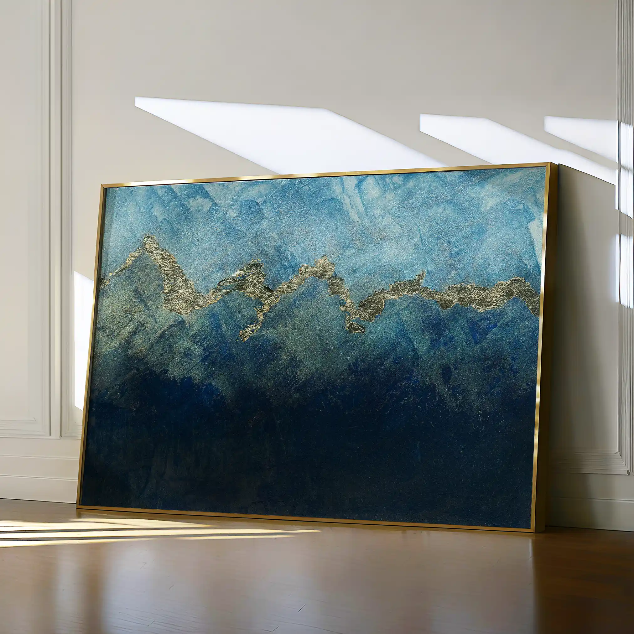 Abstract 097 Canvas Art 60 x 40 cm / Black