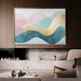 Boho 097 Canvas Art 18" x 24" / 45 x 60 cm / Black