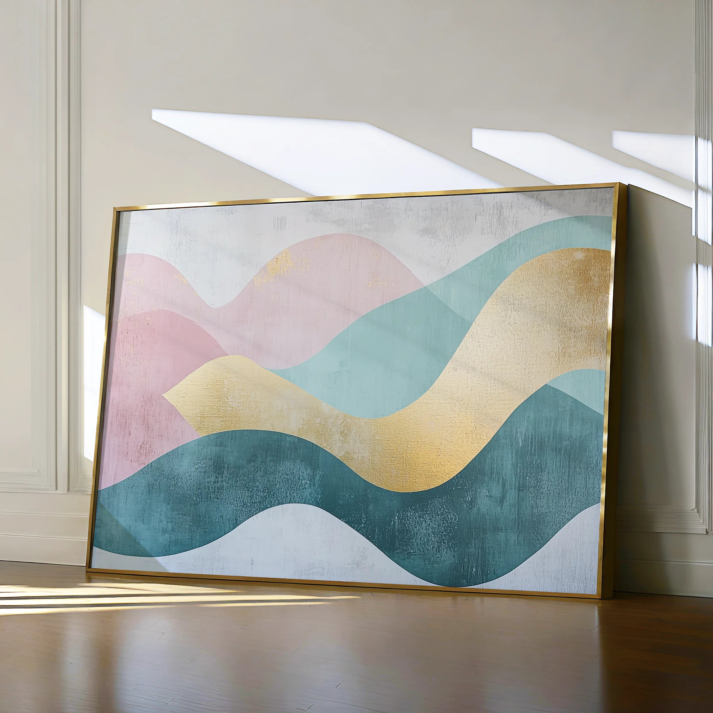 Boho 097 Canvas Art 18" x 24" / 45 x 60 cm / Black