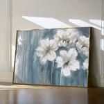 Floral 097 Canvas Art 18" x 24" / 45 x 60 cm / Black