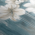 Floral 097 Canvas Art 18" x 24" / 45 x 60 cm / Black