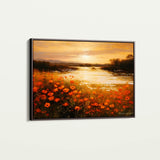 Landscape 097 Canvas Art 18" x 24" / 45 x 60 cm / Black