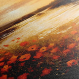 Landscape 097 Canvas Art 18" x 24" / 45 x 60 cm / Black