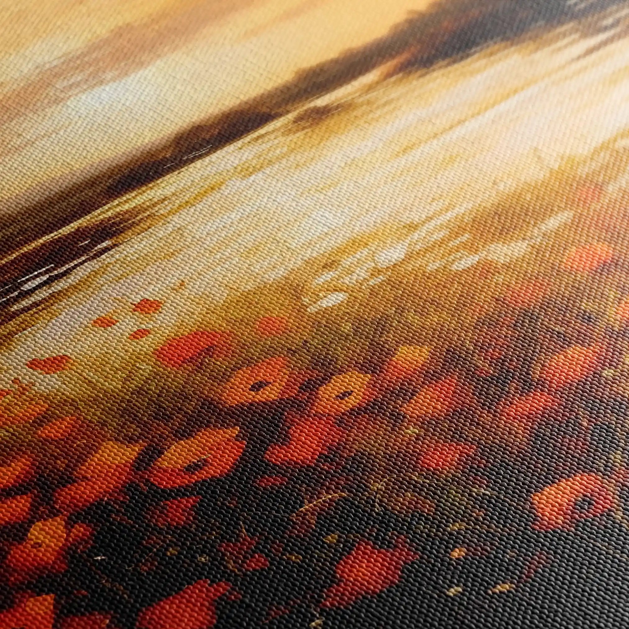 Landscape 097 Canvas Art 60 x 40 cm / Black