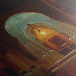 Orientalist 097 Canvas Art 18" x 24" / 45 x 60 cm / Black