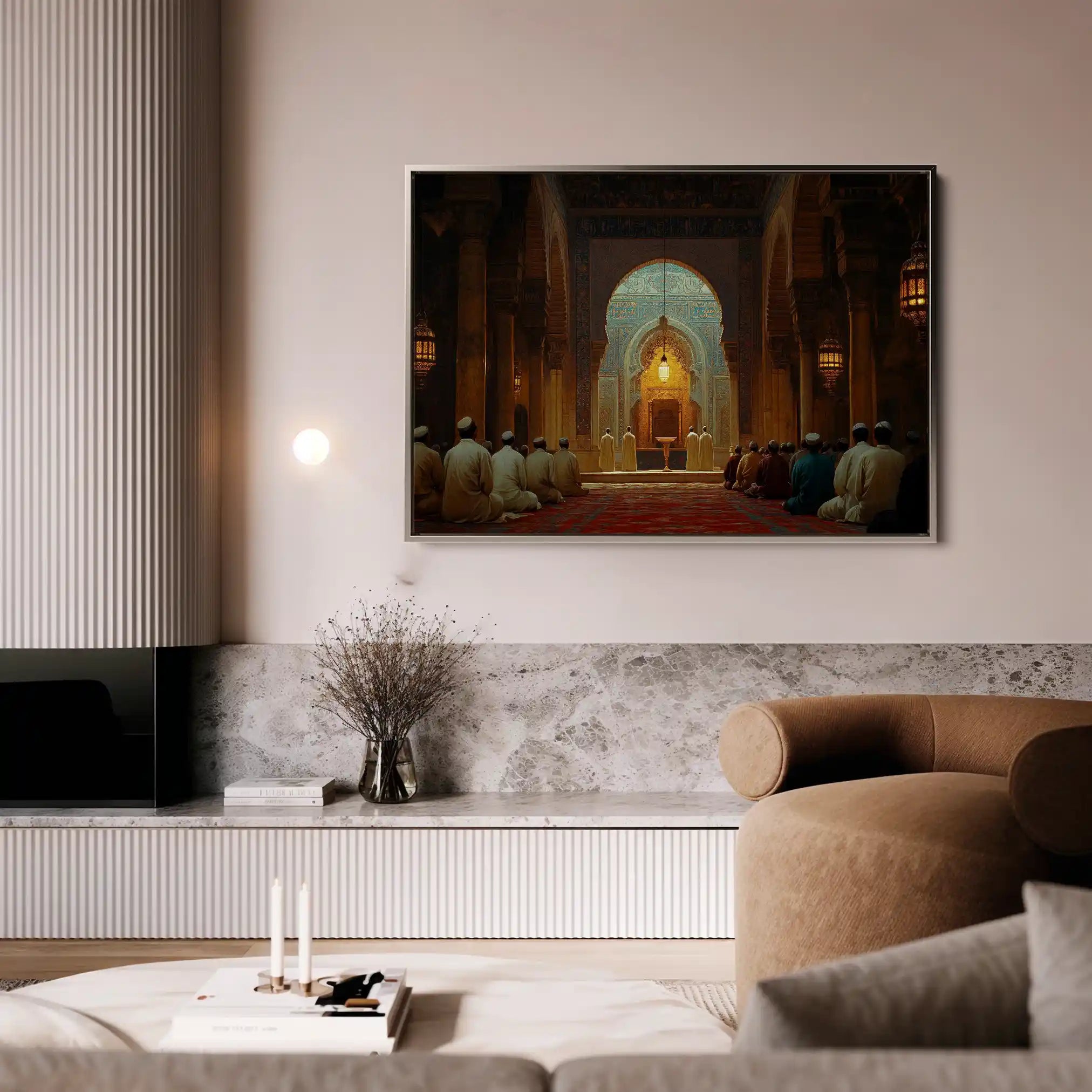 Orientalist 097 Canvas Art 60 x 40 cm / Black