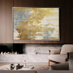 Abstract 098 Canvas Art 18" x 24" / 45 x 60 cm / Black