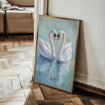 Animals 098 Canvas Art 18" x 24" / 45 x 60 cm / Black