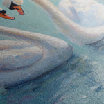 Animals 098 Canvas Art 18" x 24" / 45 x 60 cm / Black