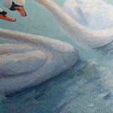 Animals 098 Canvas Art 18" x 24" / 45 x 60 cm / Black