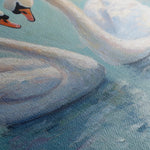 Animals 098 Canvas Art 60 x 40 cm / Black