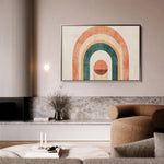 Boho 098 Canvas Art 18" x 24" / 45 x 60 cm / Black