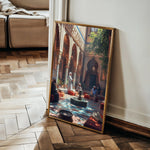 Orientalist 098 Canvas Art 18" x 24" / 45 x 60 cm / Black