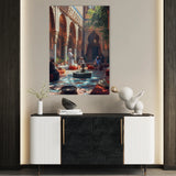 Orientalist 098 Canvas Art 18" x 24" / 45 x 60 cm / Black