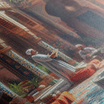 Orientalist 098 Canvas Art 18" x 24" / 45 x 60 cm / Black