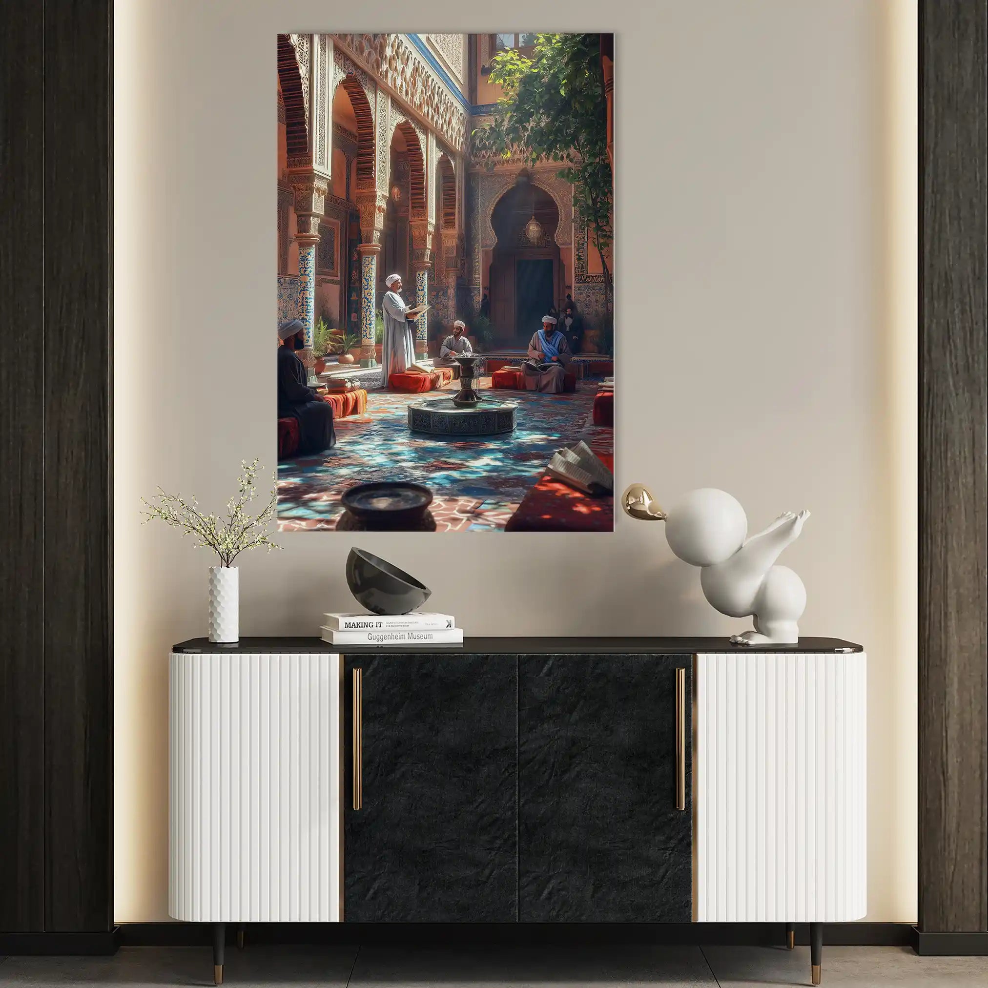 Orientalist 098 Canvas Art 60 x 40 cm / Black