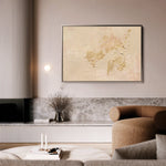 Abstract 099 Canvas Art 18" x 24" / 45 x 60 cm / Black