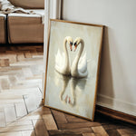 Animals 099 Canvas Art 18" x 24" / 45 x 60 cm / Black