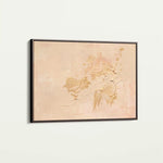 Abstract 099 Canvas Art 60 x 40 cm / Black