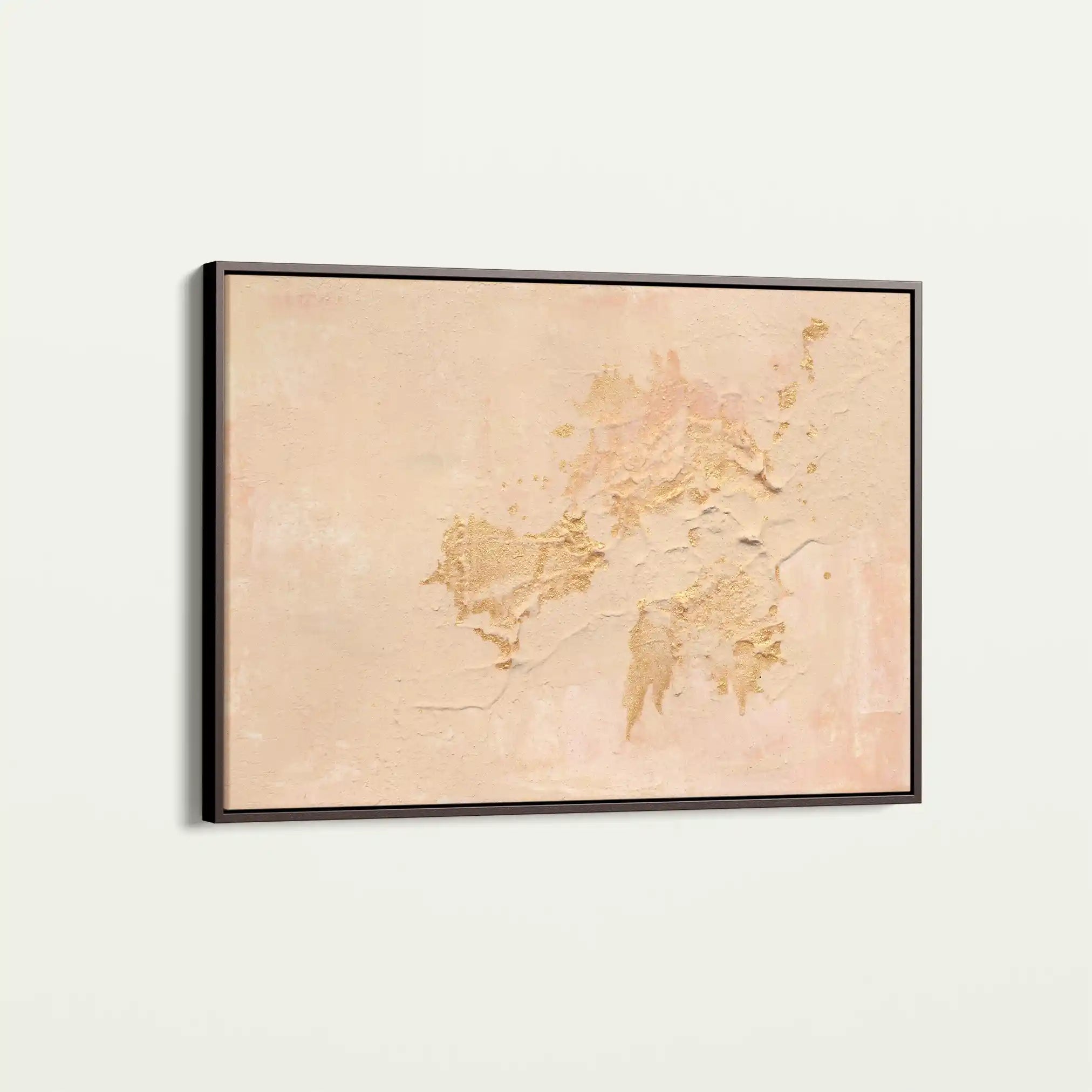 Abstract 099 Canvas Art 60 x 40 cm / Black