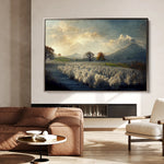 Landscape 099 Canvas Art 18" x 24" / 45 x 60 cm / Black