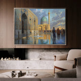 Orientalist 099 Canvas Art 18" x 24" / 45 x 60 cm / Black