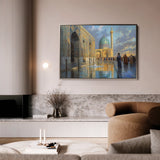 Orientalist 099 Canvas Art 18" x 24" / 45 x 60 cm / Black