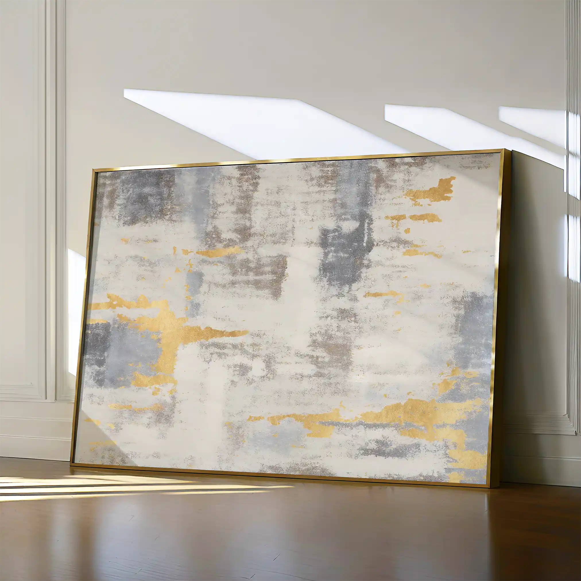 Abstract 100 Canvas Art 18" x 24" / 45 x 60 cm / Black