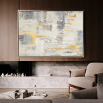 Abstract 100 Canvas Art 18" x 24" / 45 x 60 cm / Black