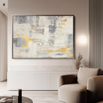 Abstract 100 Canvas Art 18" x 24" / 45 x 60 cm / Black