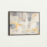 Abstract 100 Canvas Art 18" x 24" / 45 x 60 cm / Black