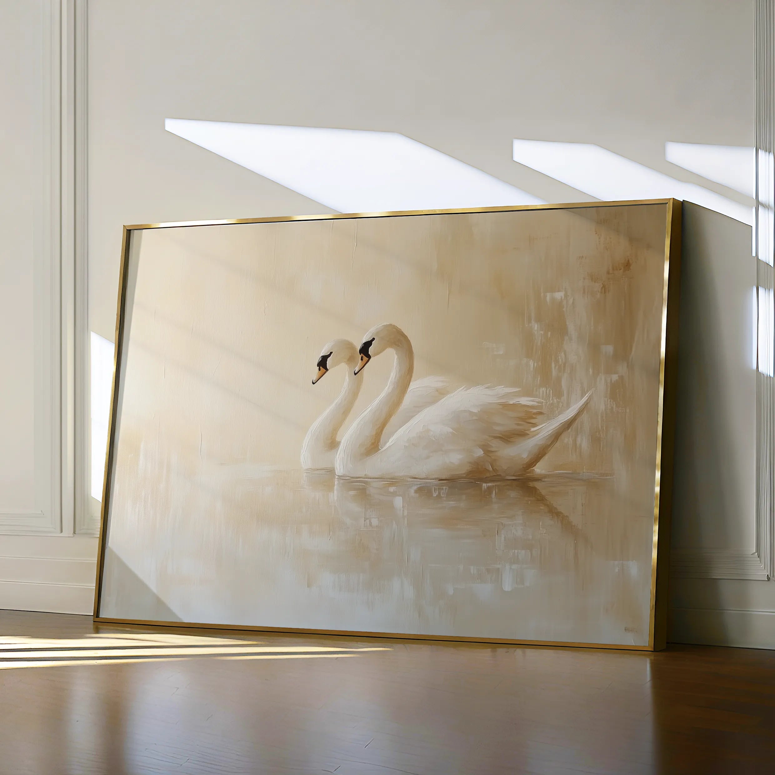 Animals 100 Canvas Art 18" x 24" / 45 x 60 cm / Black