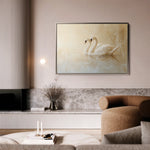 Animals 100 Canvas Art 18" x 24" / 45 x 60 cm / Black